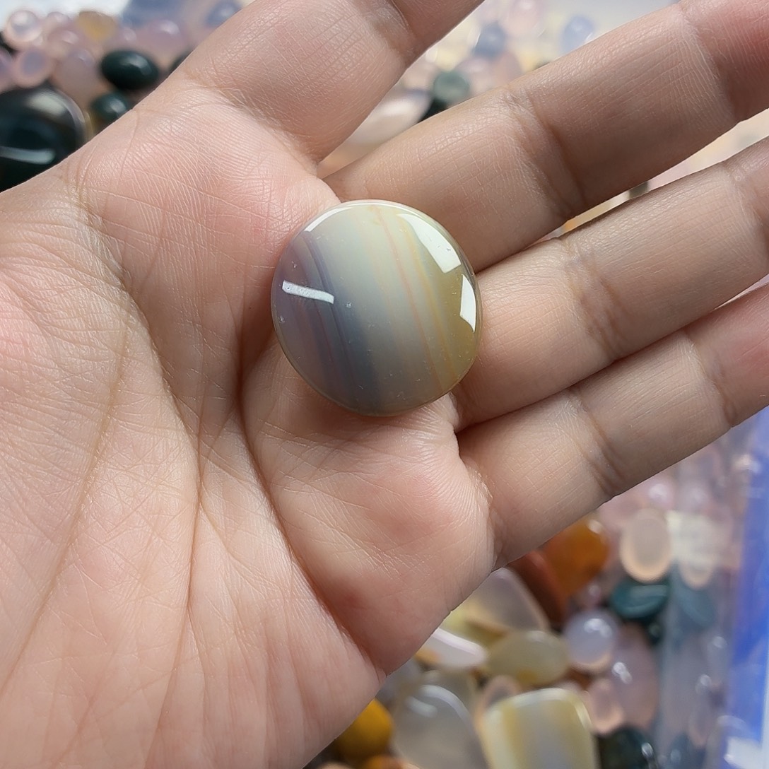悠***闲玛瑙/玉髓合金珠宝半成品