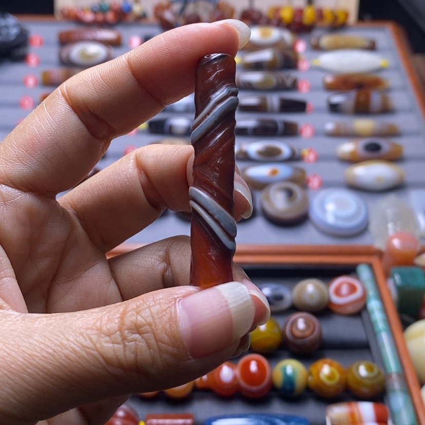 【闪购商品】玛瑙/玉髓珠宝半成品未镶嵌巴*鲁