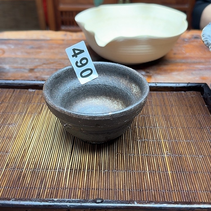纯手工制作粗陶茶具