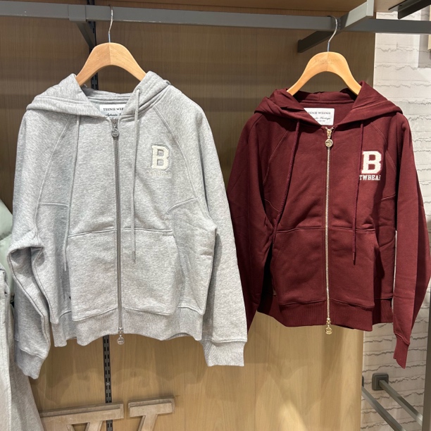 Teenie weenie连帽卫衣开衫TTMZ25O901Z