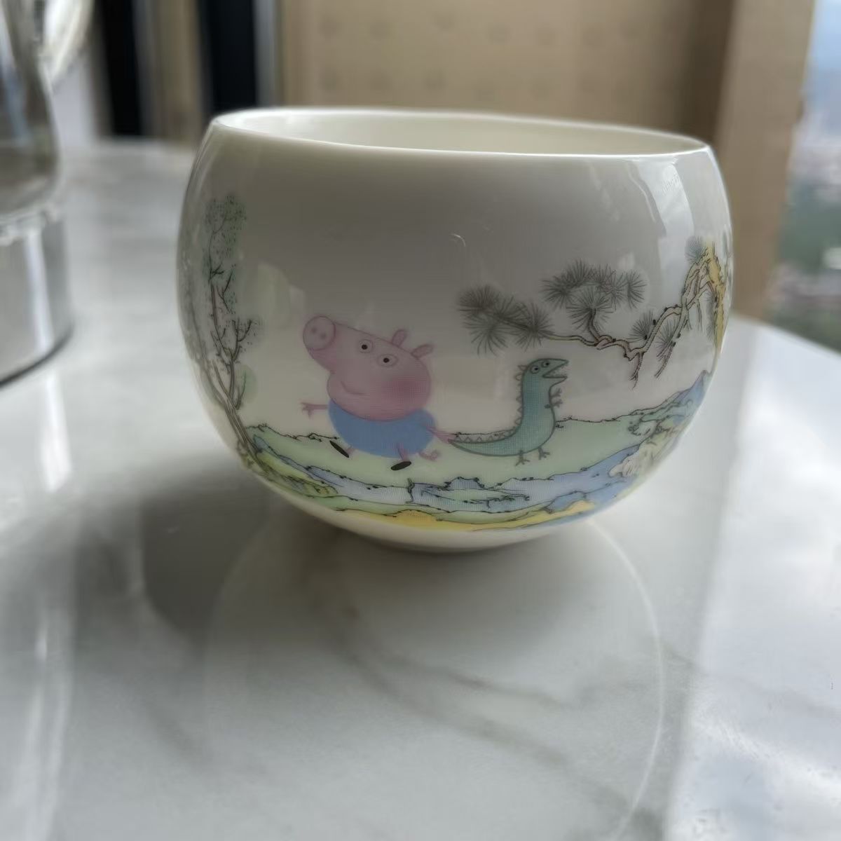 主播精选高档陶瓷主人杯