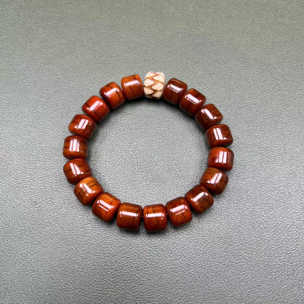 非金属珐琅手链 精美藏式高端吞噬手串M