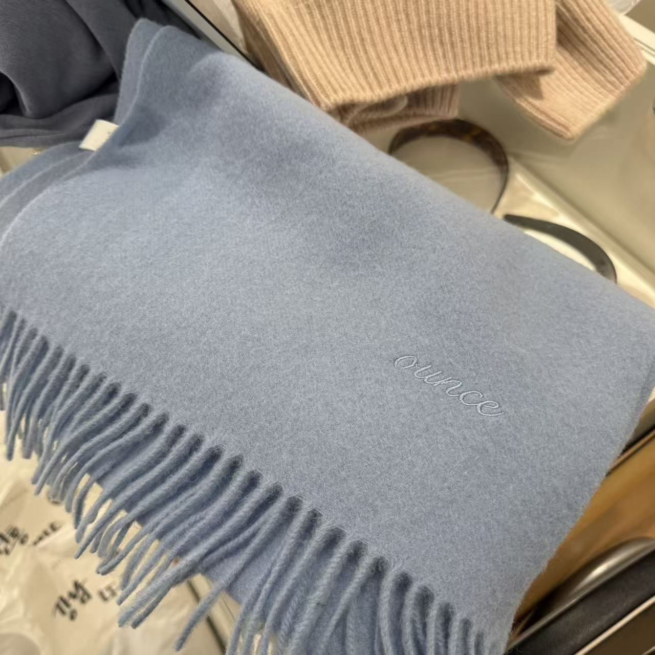 【慧姐韩国正品】25冬新款O百搭围巾17355313/N0退N0换