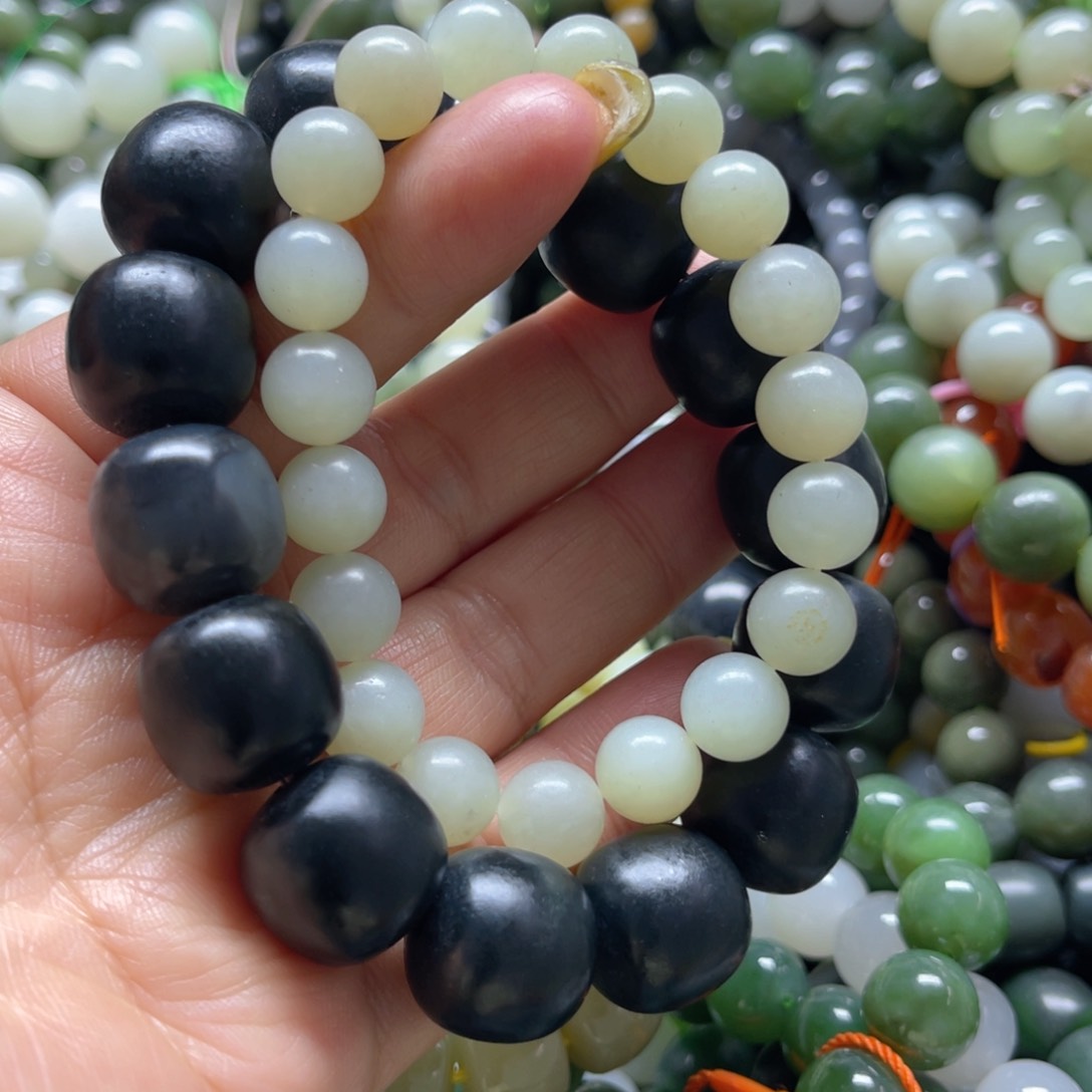 和田玉手链未镶嵌