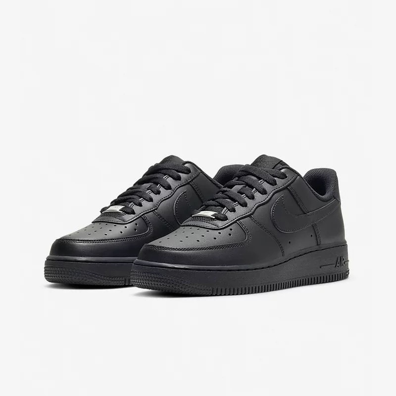 Nike耐克女鞋黑色空军一号运动鞋 AIR FORCE 1 AF1板鞋DD8959001