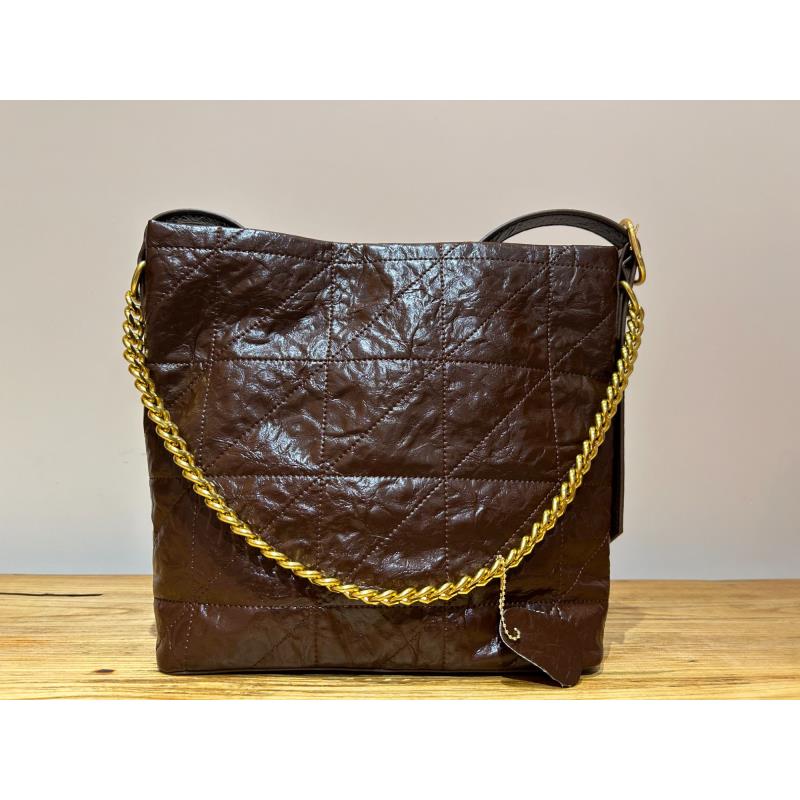 HIRMRIS手工真皮包550665-咖 爆裂纹垃阳