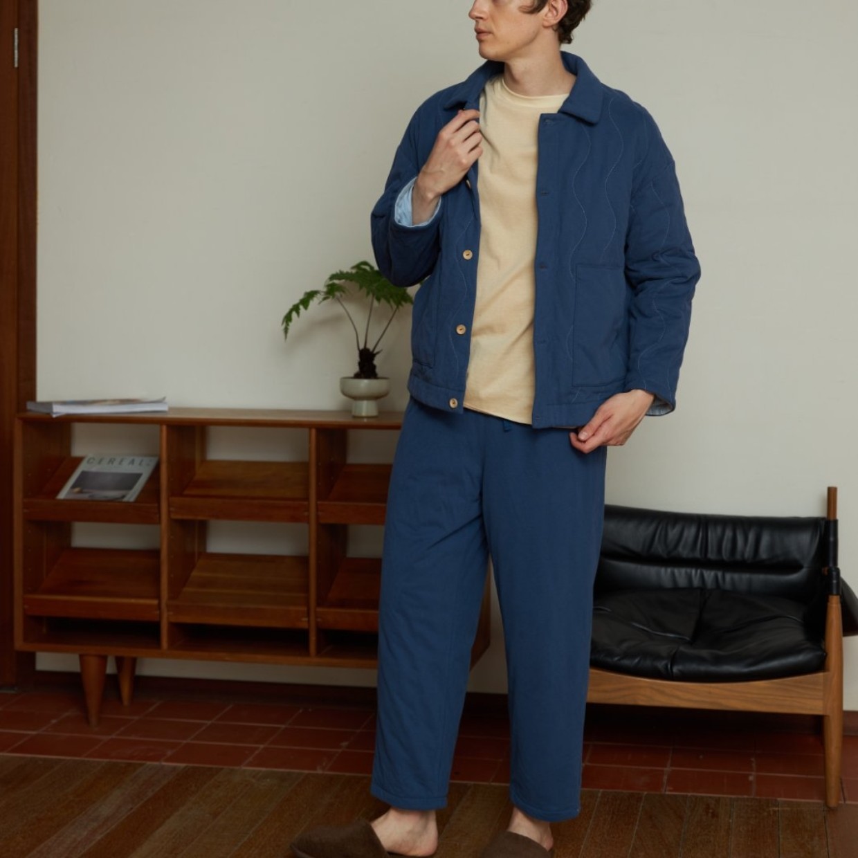 【蟲子姐姐专属】朵朵可可252-441男冬三层夹棉棉服可外穿家居套装