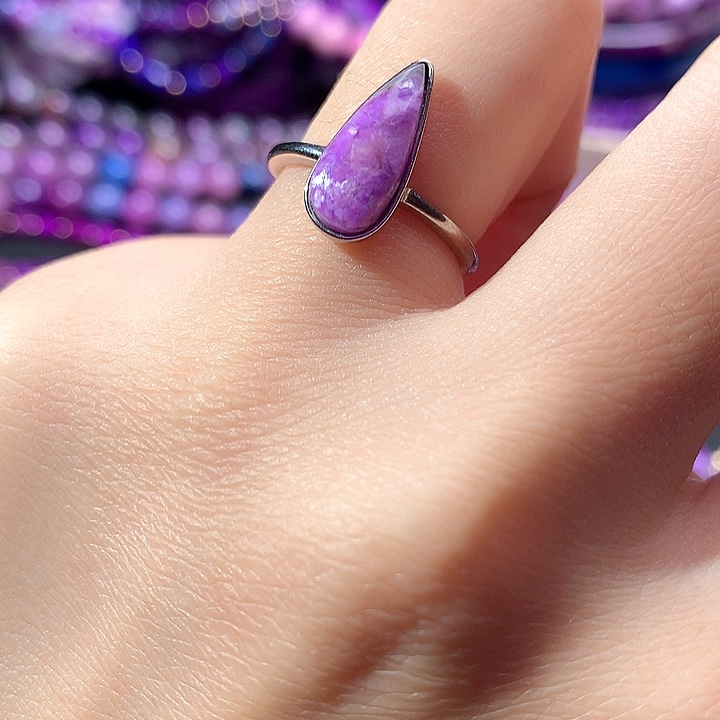 苏纪石（舒俱来）戒指未镶嵌