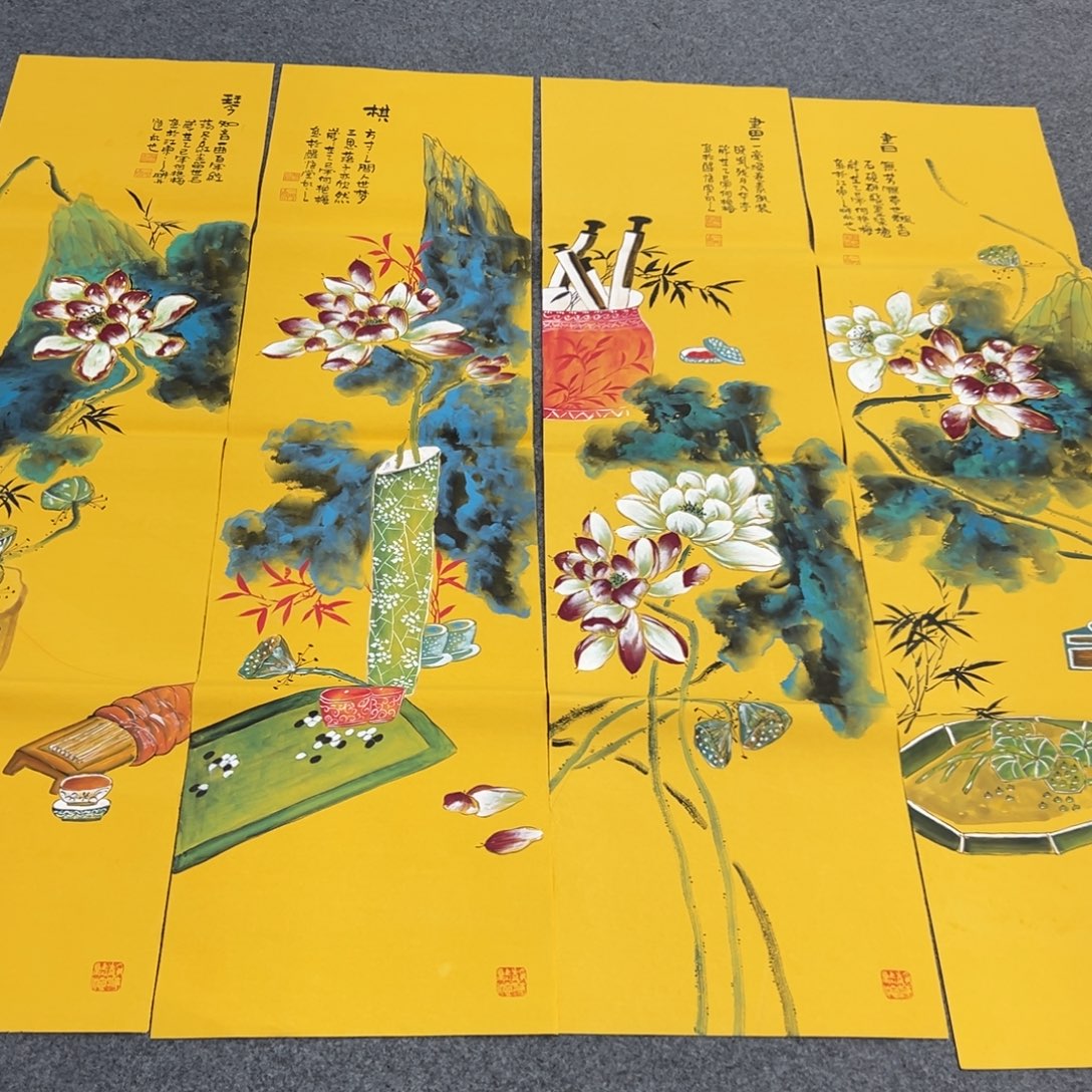 国画国画纯手绘作品
