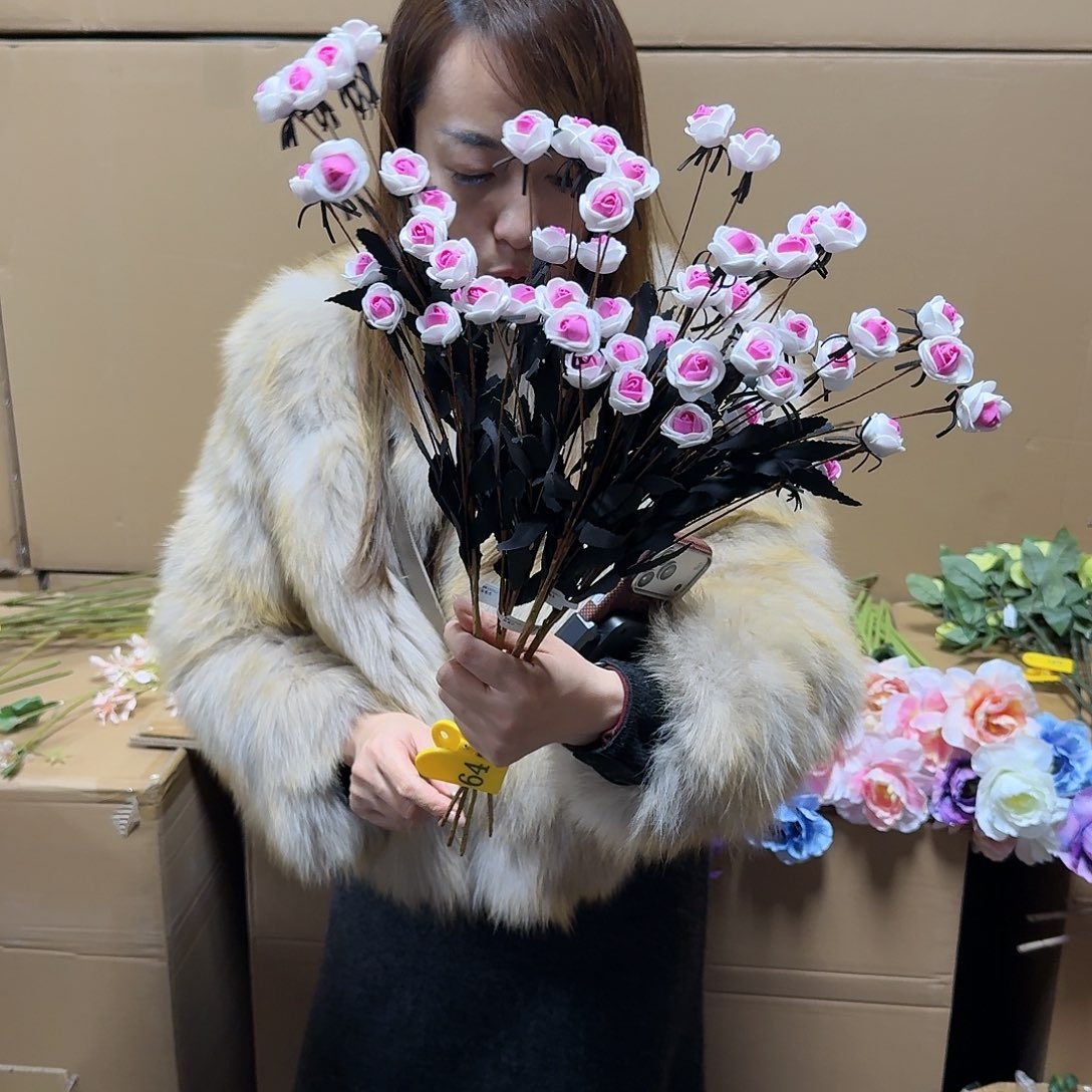 64号「闪购」仿真花，公主请下单