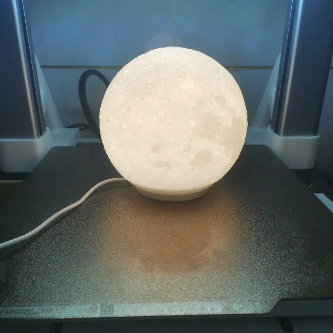 USB月球灯创意氛围灯迷你便携床头灯女生礼物装饰灯