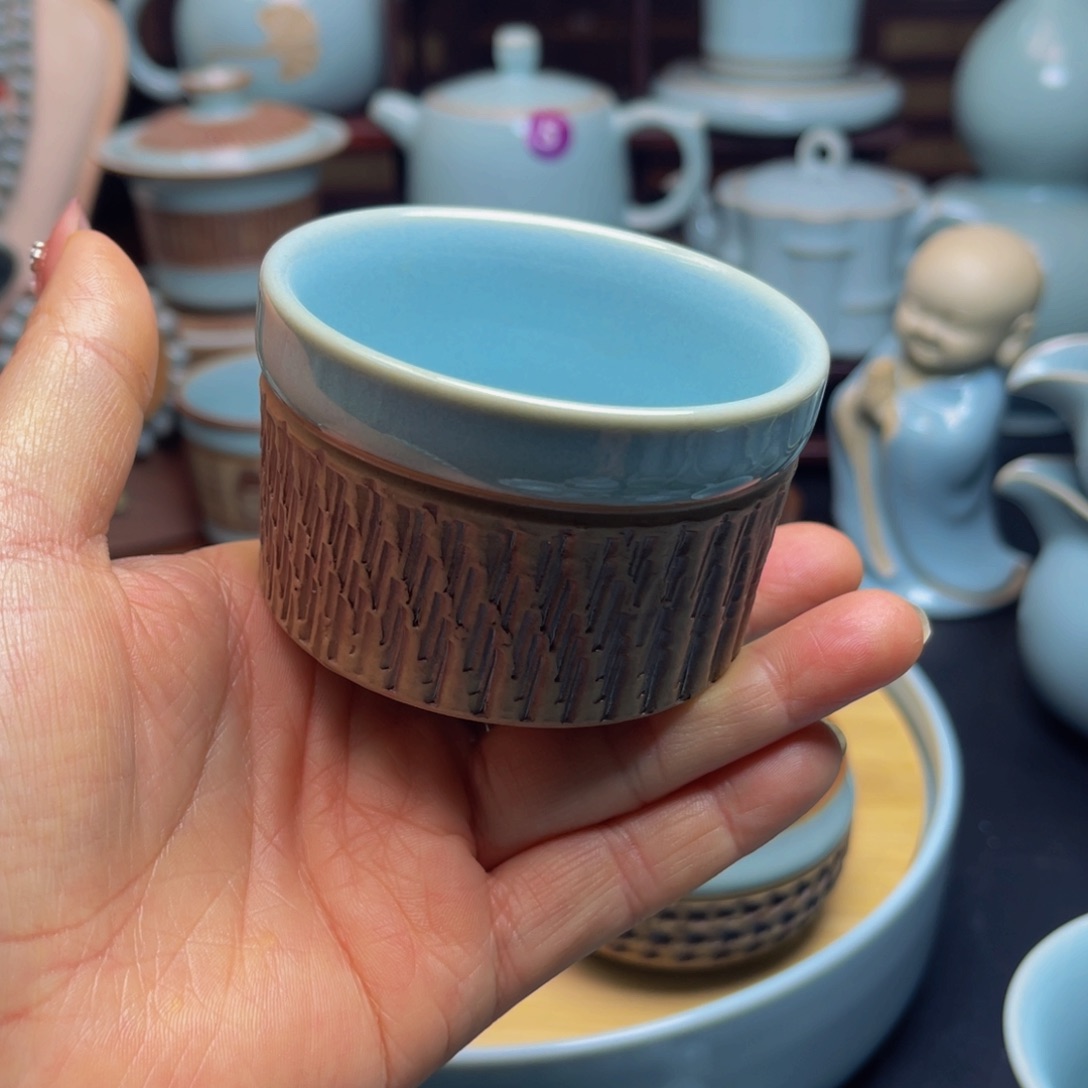 【闪购商品】摆件陶原产地汝瓷茶器专场，正品好品