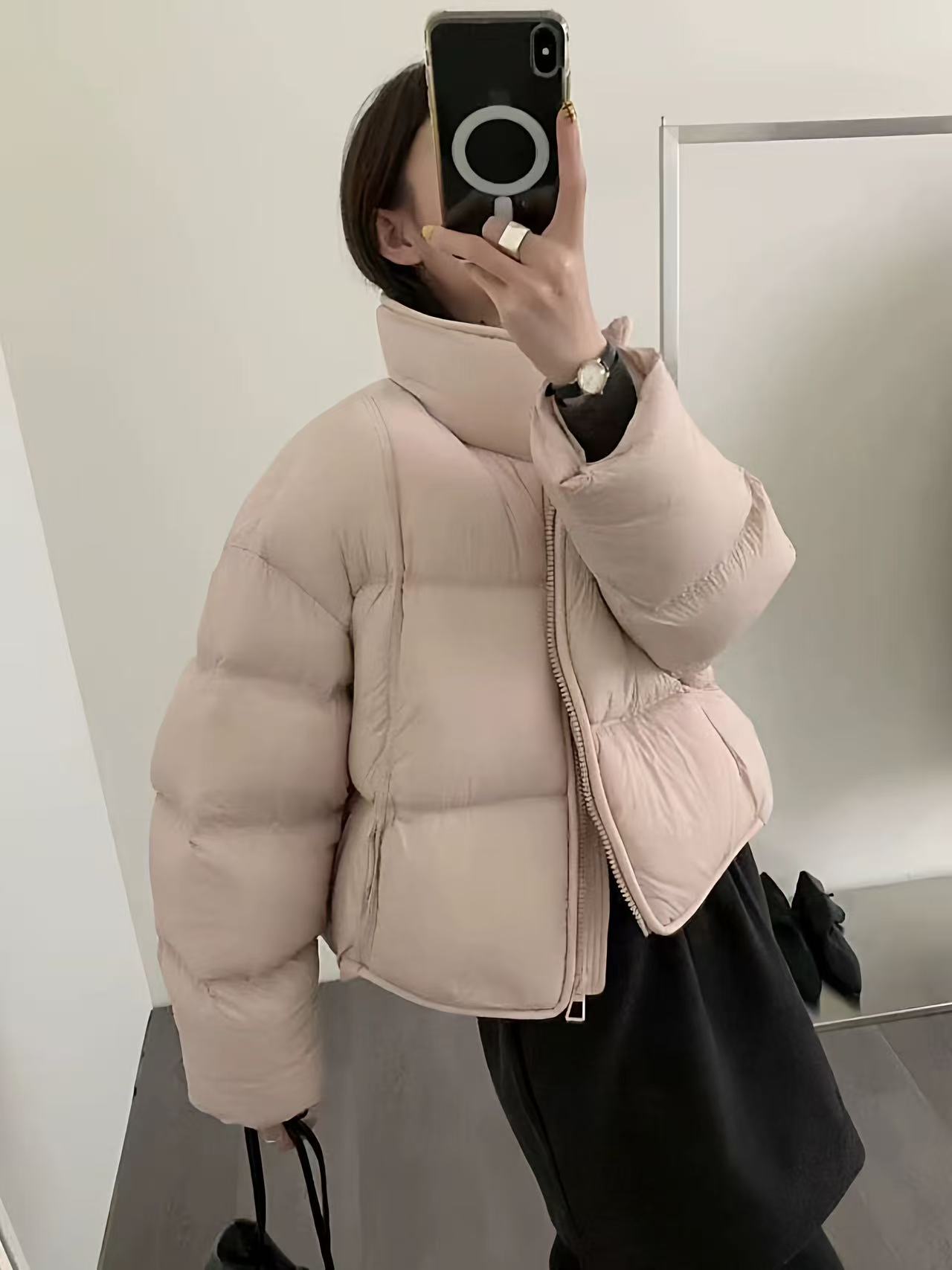 Datou·爆款！ 新款百搭立领时尚保暖冬季羽绒外套