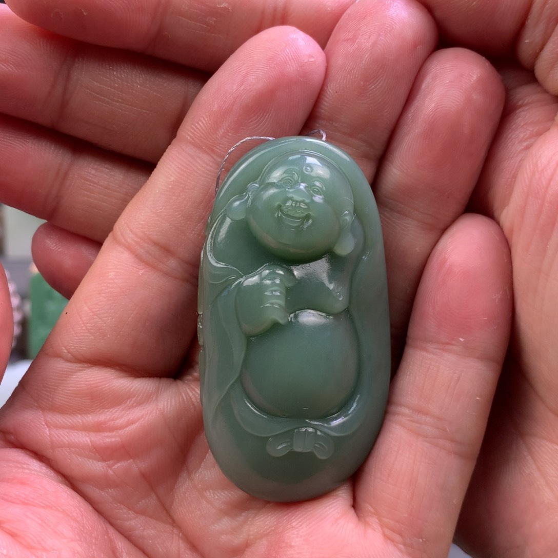 和田玉和田玉吊坠未镶嵌未镶嵌