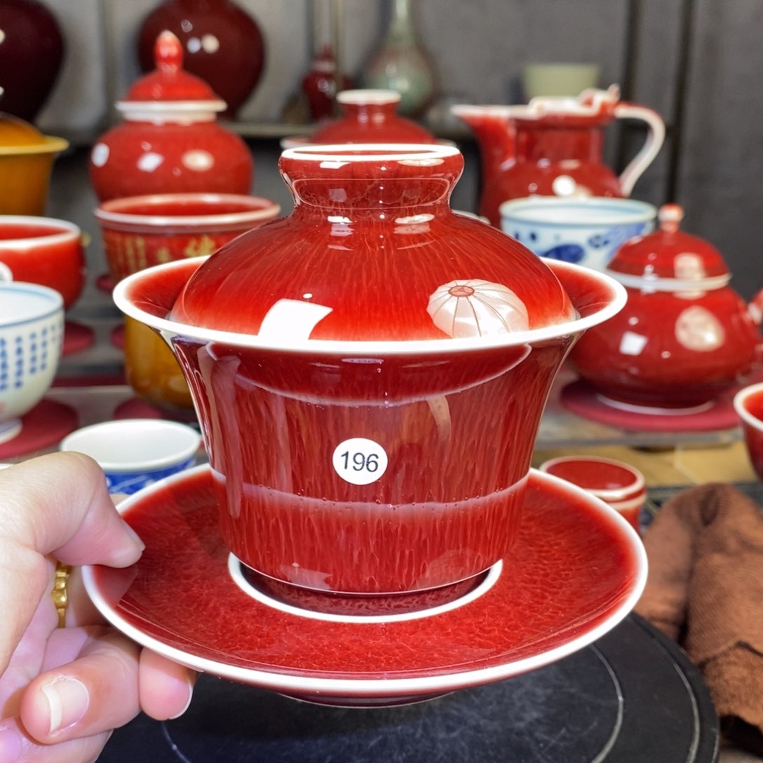 【闪购商品】景德镇名陶坊原矿郎红196号