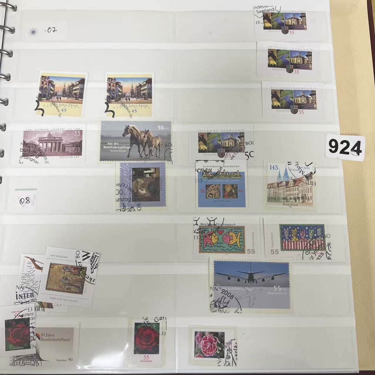 外国邮票多题材人物景物信销盖销票含册924