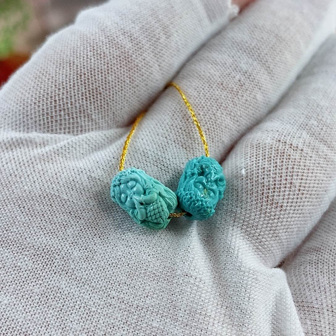 绿松石珠宝奇石未镶嵌