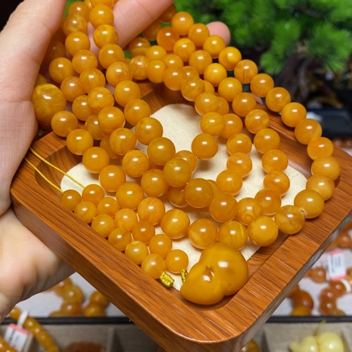 【闪购商品】手链蜜蜡未镶嵌手串定制