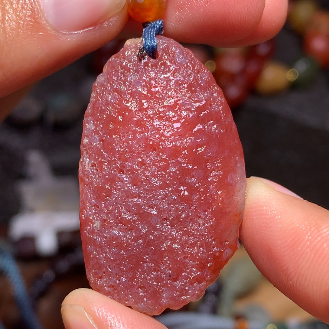 未镶嵌玛瑙/玉髓珠宝半成品