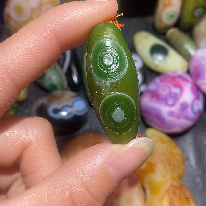 阳***光玛瑙/玉髓合金颈饰