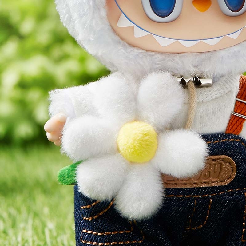 春天野在家系列-搪胶毛绒公仔挂件