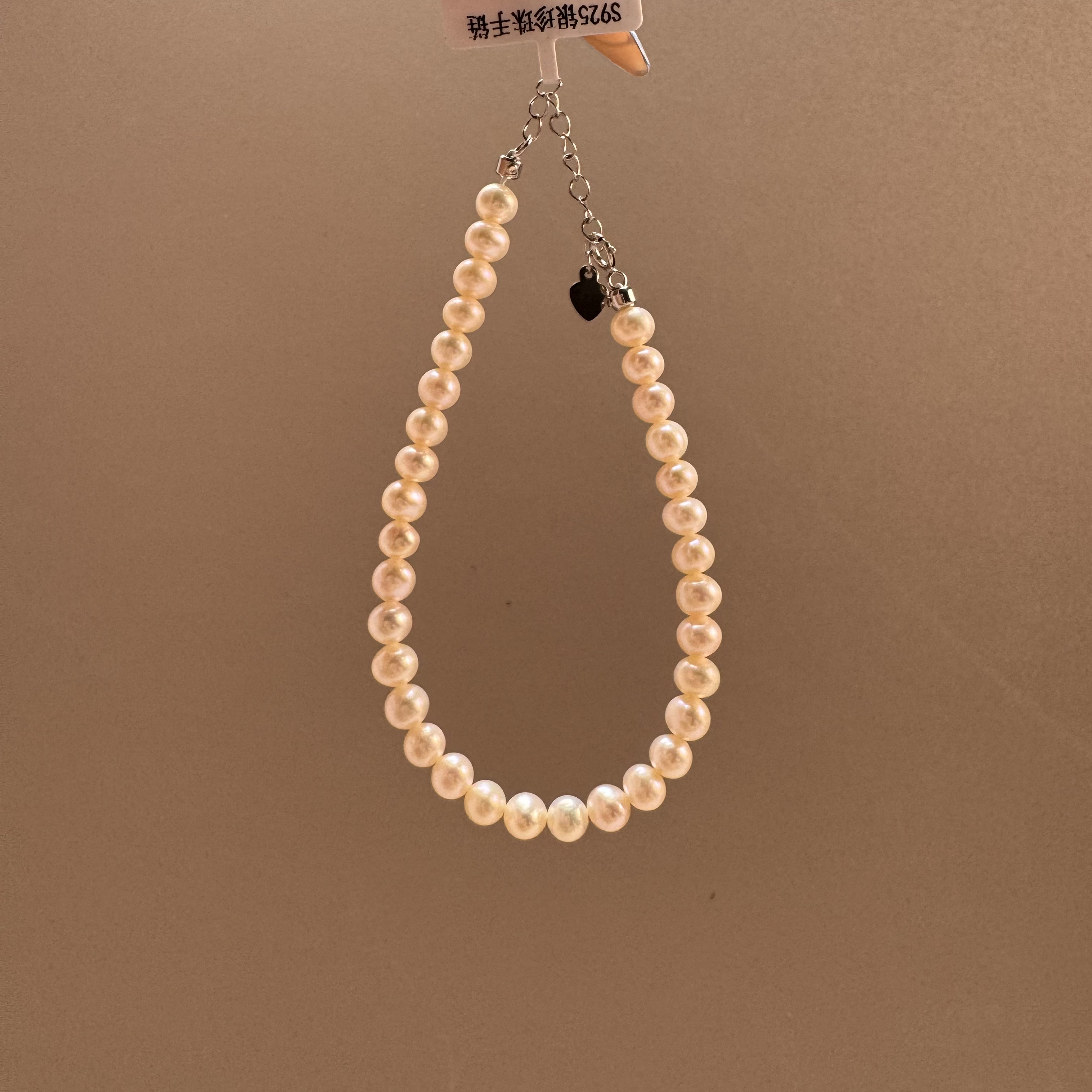 【地大甄选·珍珠手链】天然淡水珍珠法式强光小米正圆多样性发一