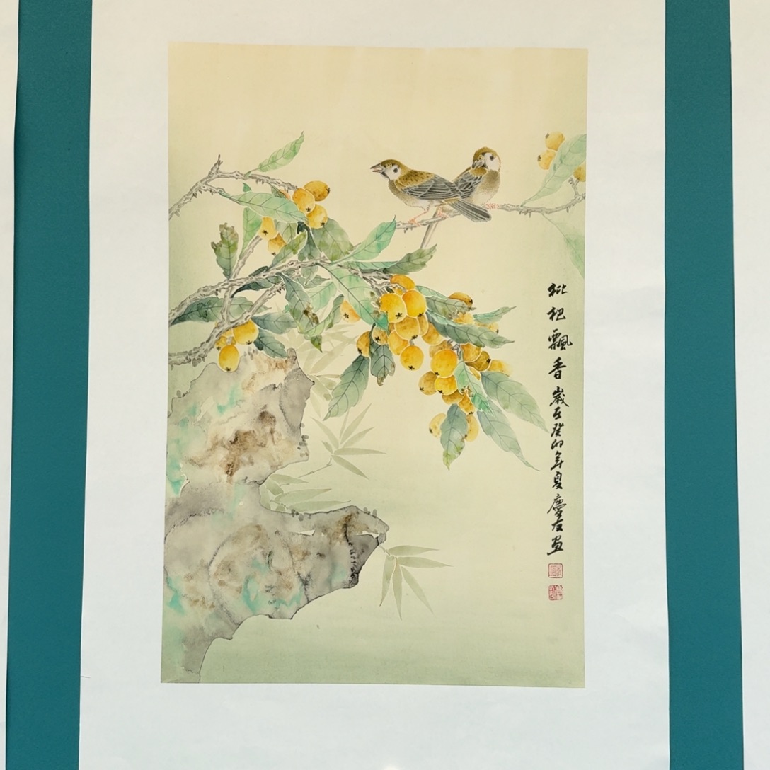 国画李庆友花鸟作品