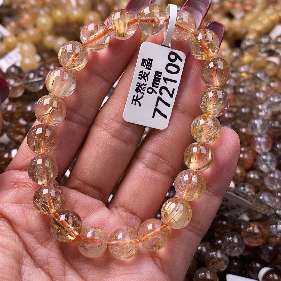 水晶手链未镶嵌水