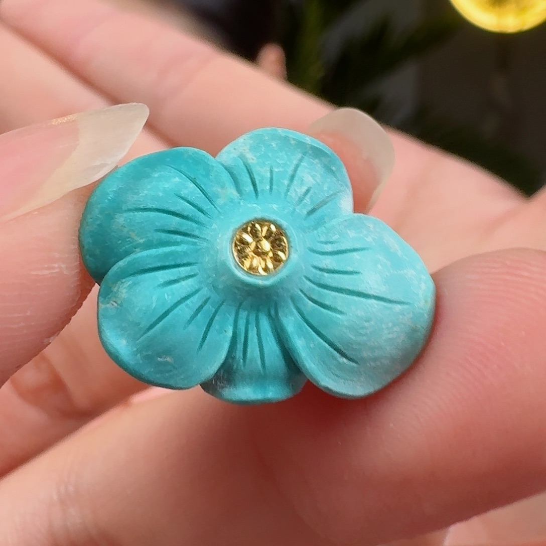 绿松石珠宝奇石未镶嵌