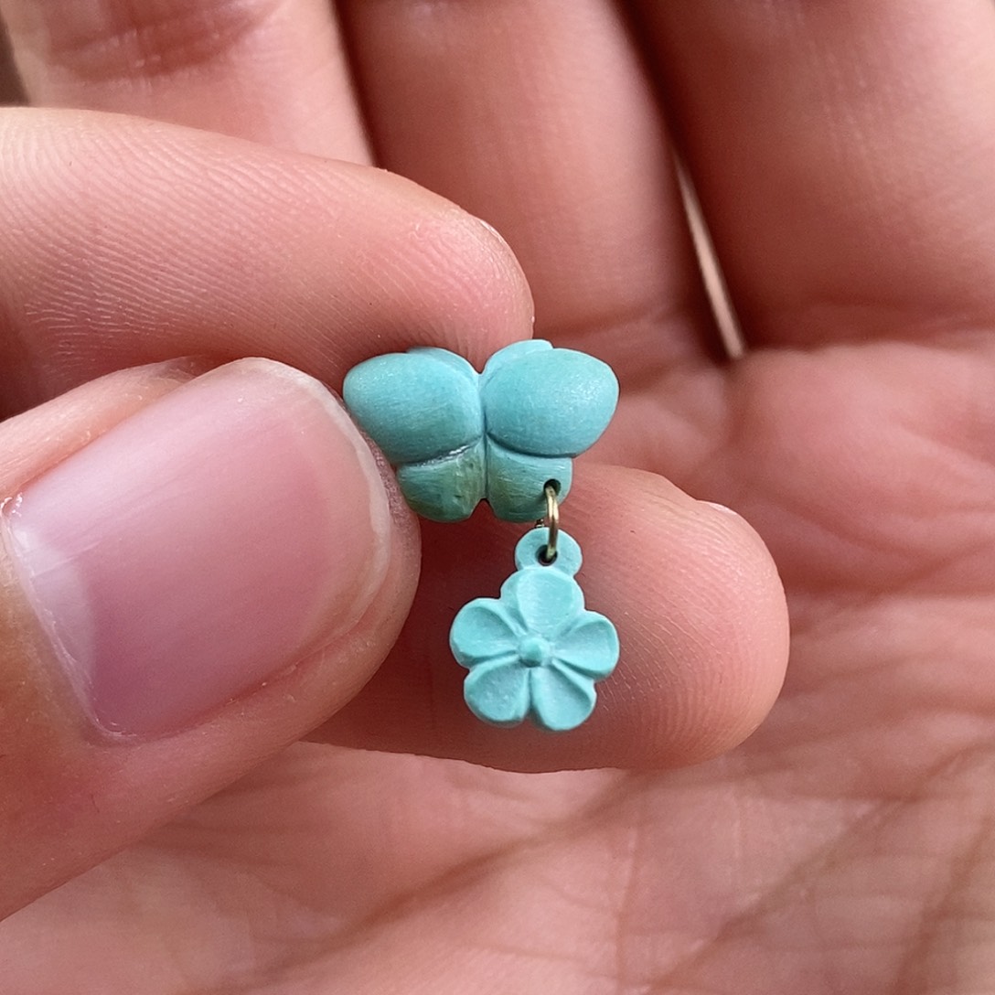 绿松石珠宝奇石未镶嵌