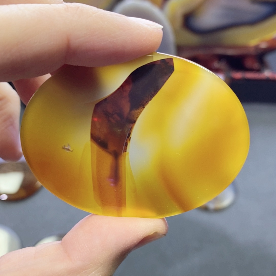 玛瑙/玉髓颈饰未镶嵌编号31