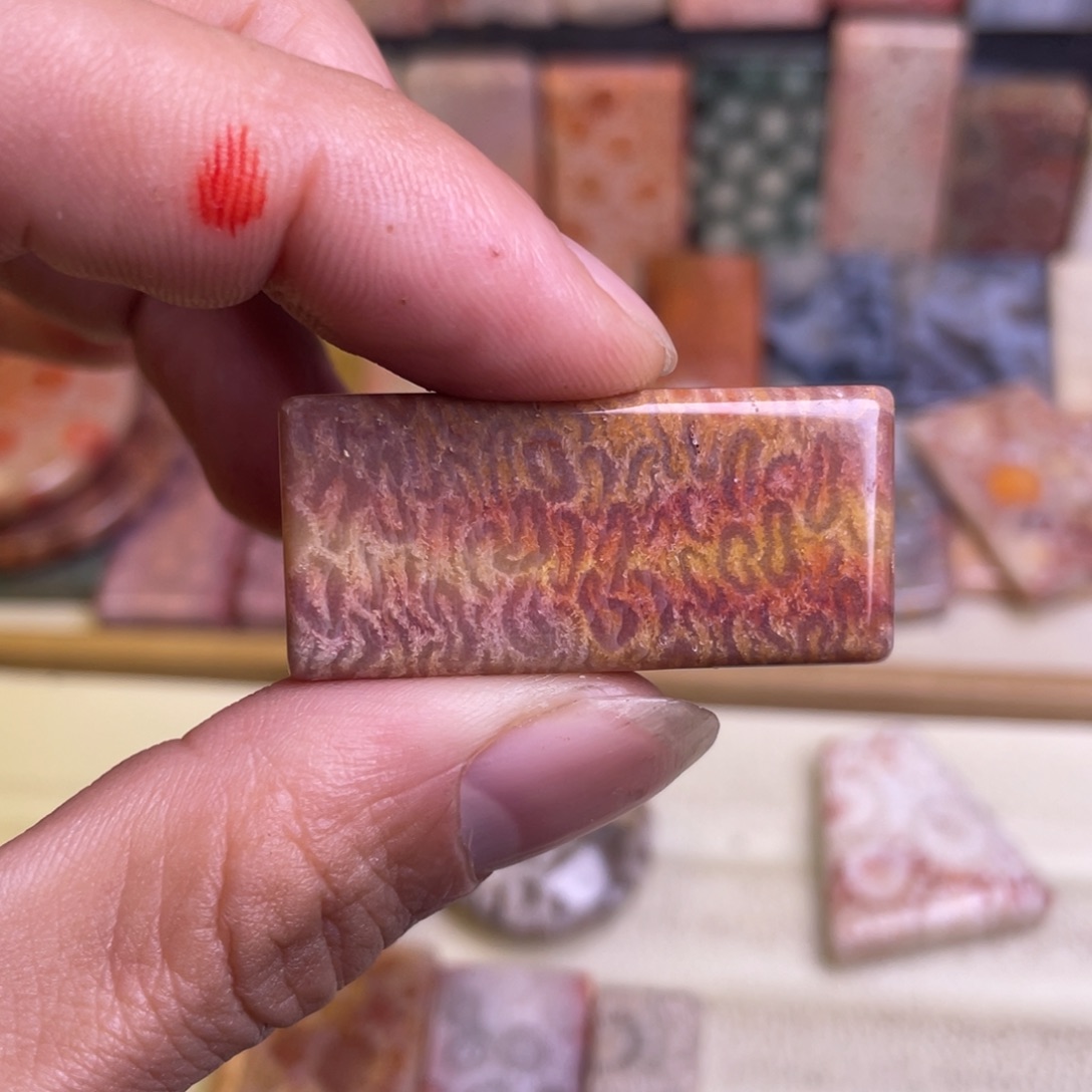 ****～硅化玉合金吊坠精品8