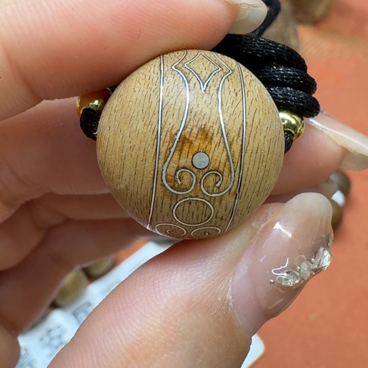 沉香吊坠馨安居沉香定制款