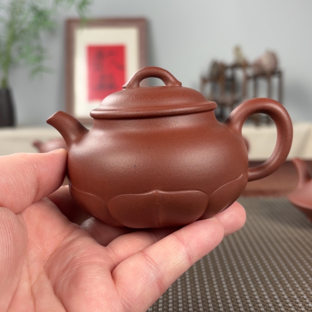 紫砂茶壶黄龙山原矿紫砂壶210