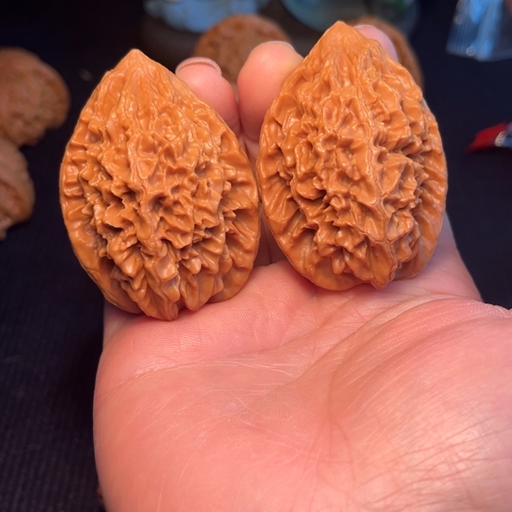 米***吗文玩核桃把件招财鼠38