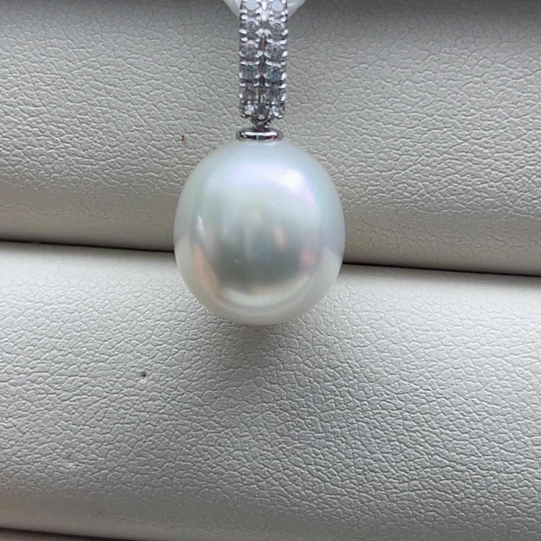 海水珍珠颈饰18K金镶嵌?****a