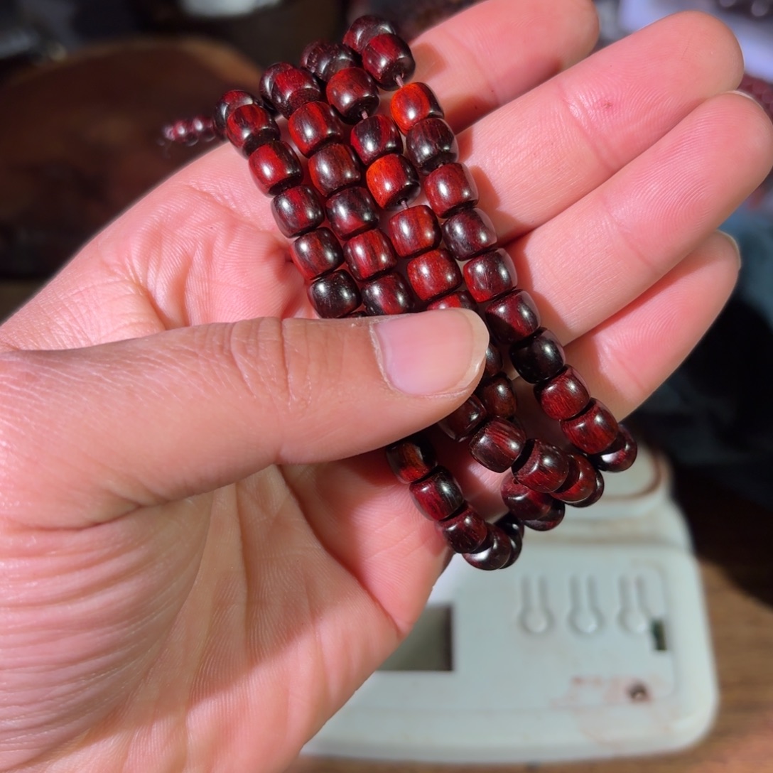 檀香紫檀（小叶紫檀）7/8多圈