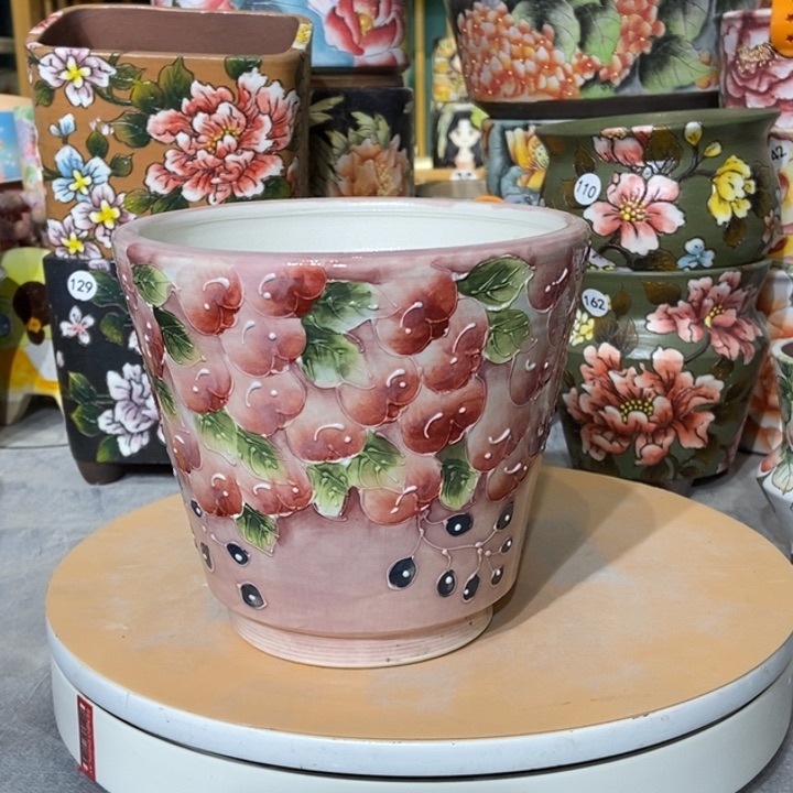 红陶景德镇艺术手绘作品