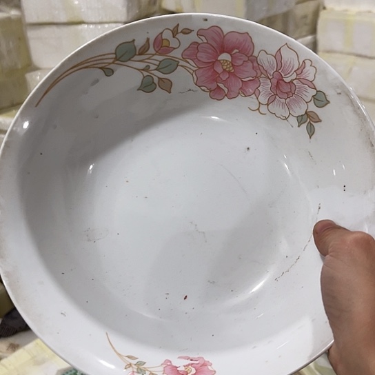 盘9寸碗一个陶瓷陶瓷