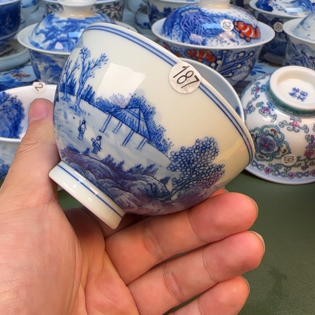 彦祖纯手工手绘茶具187