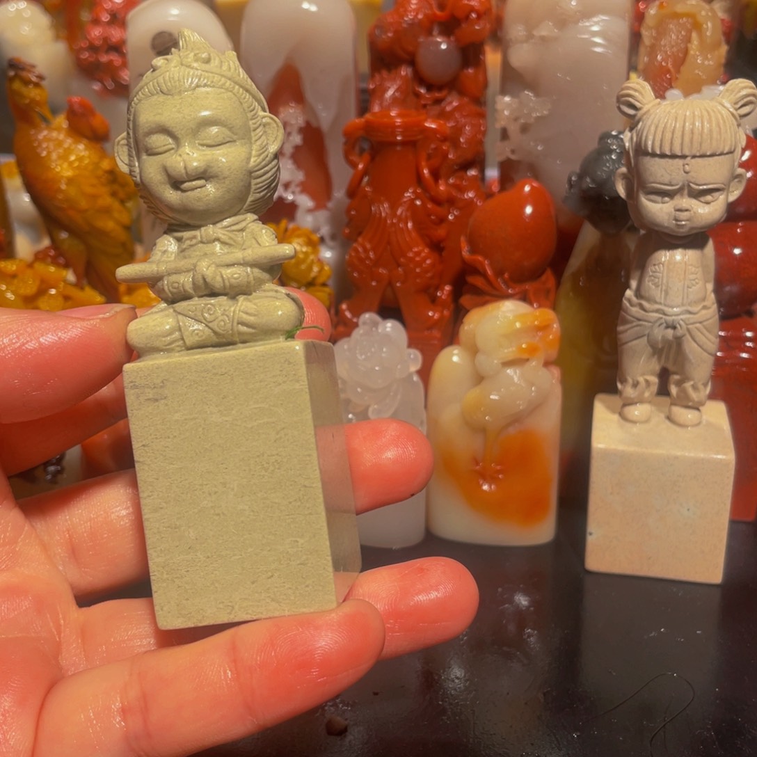 寿山石印石精美寿山