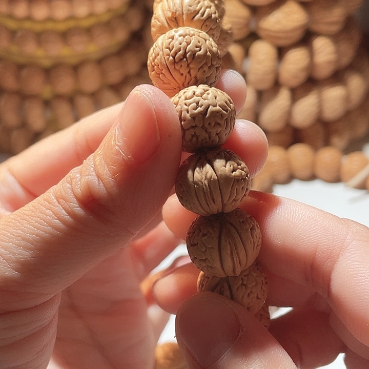 软***糖桃核吊坠桃核手串了玲珑塔40