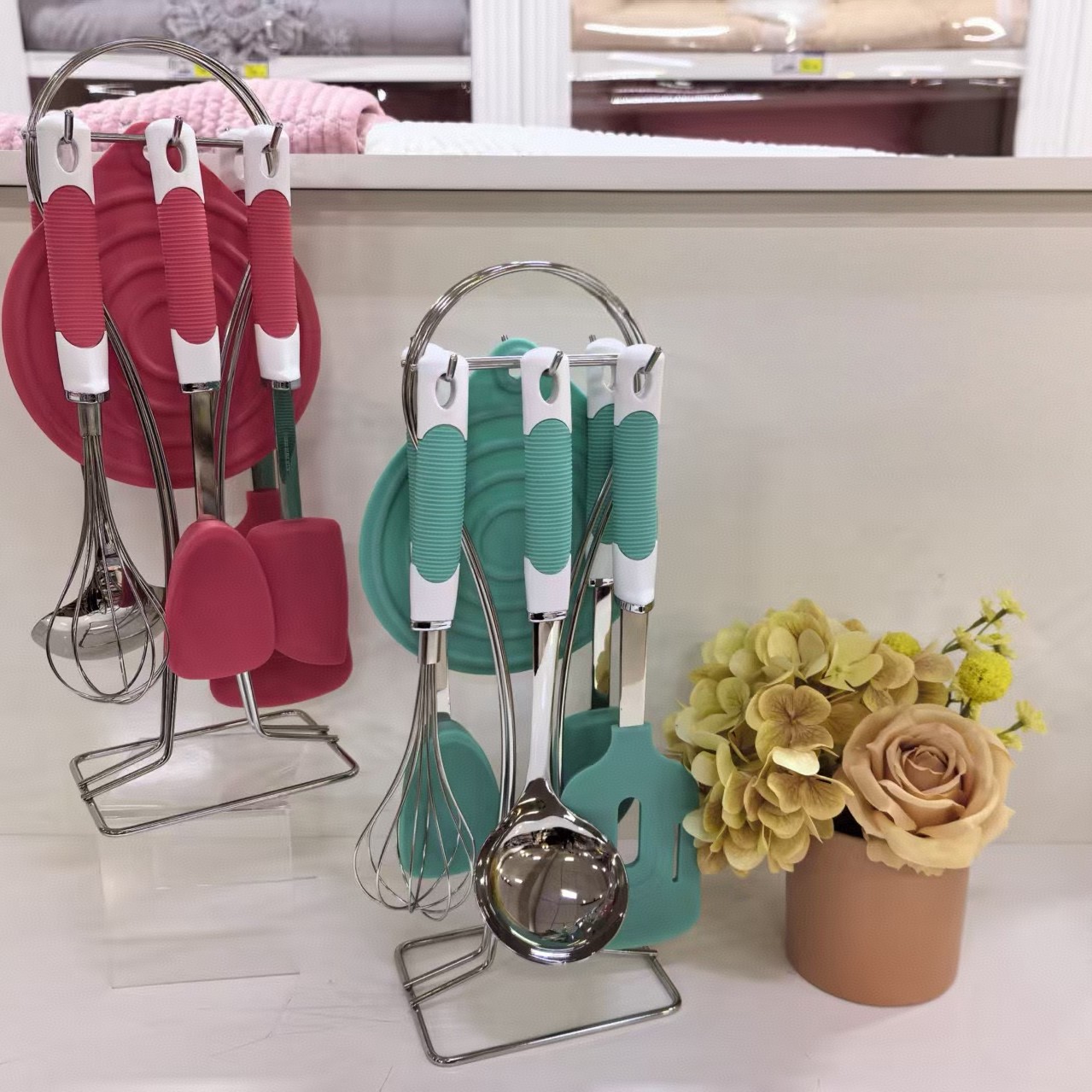 不锈钢304锅铲套装防烫加厚厨房烹饪炒菜铲勺家用轻奢厨具