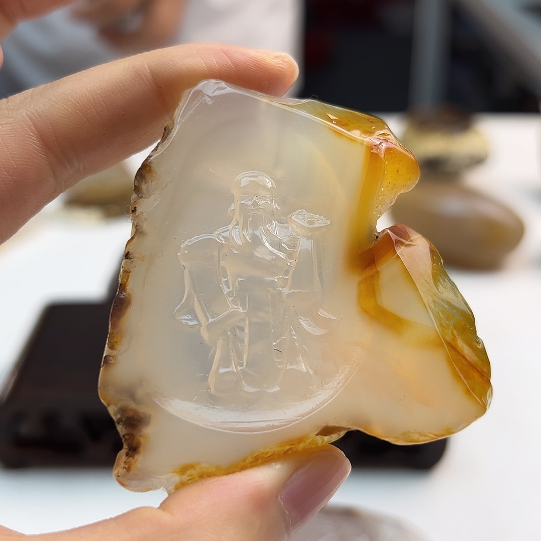 玛瑙/玉髓未镶嵌颈饰