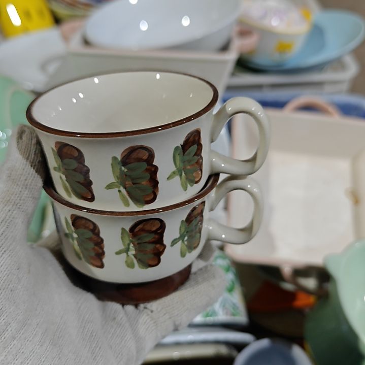 杯陶瓷杯碗盘微瑕疵介意慎拍