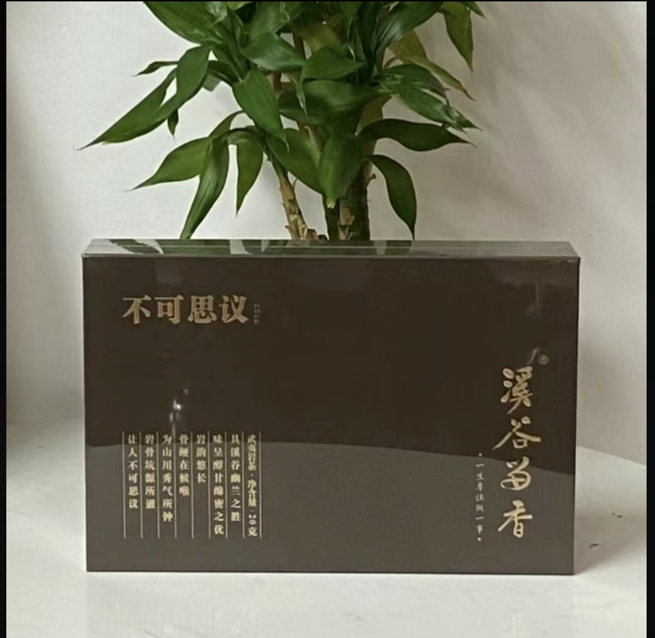 溪谷留香不可思议肉桂20克1盒2泡装高端礼盒福建武夷岩茶核心正岩