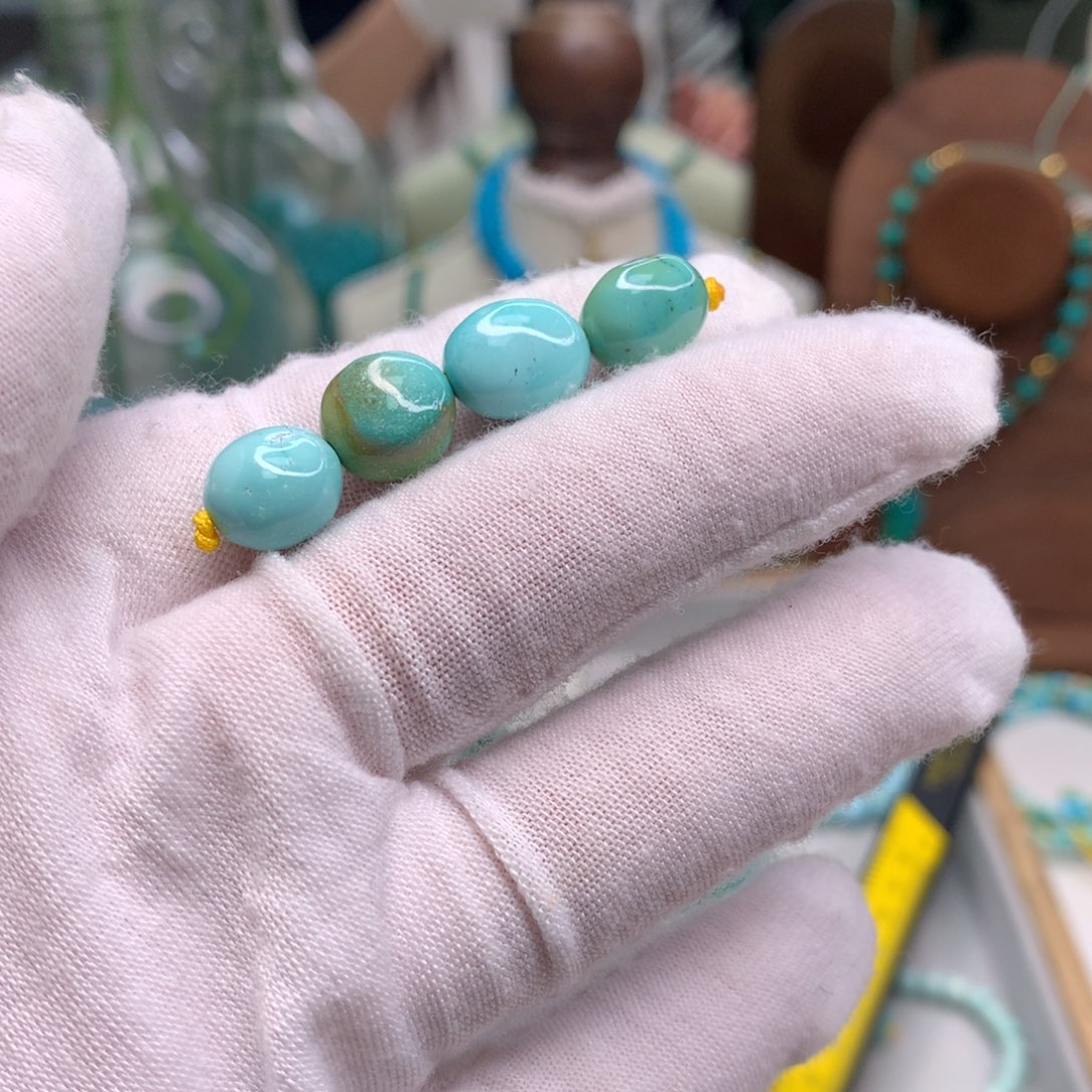 绿松石未镶嵌配饰