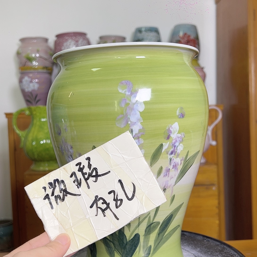 景德镇陶瓷花盆花器瑕258