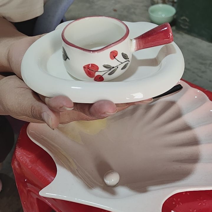 陶瓷便携款盘子+小单品两件