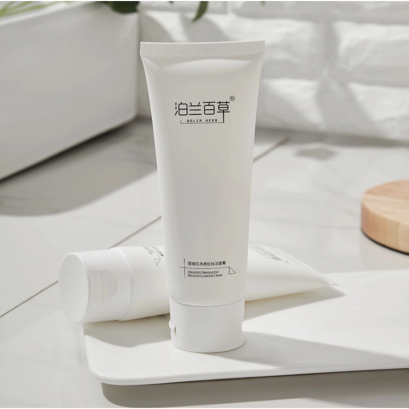 泊兰百草雪绒花拉丝洁面膏